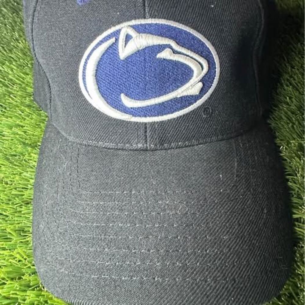 VTG Penn State Nittany Lions Top of World Caps 100% Wool Fitted 7 3/4 Hat